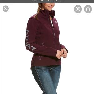NWOT ariat sofshell jacket